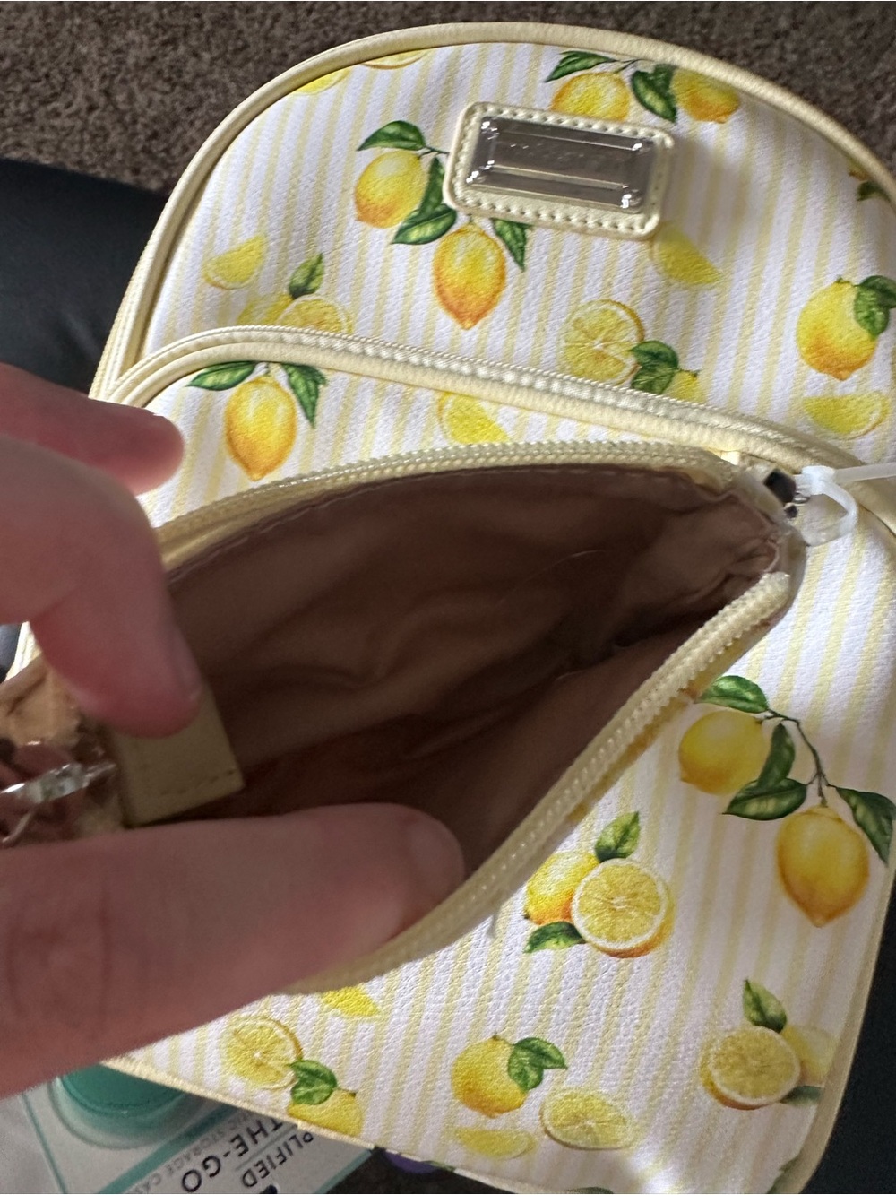 Lemon mini backpack - Picture 3 of 6